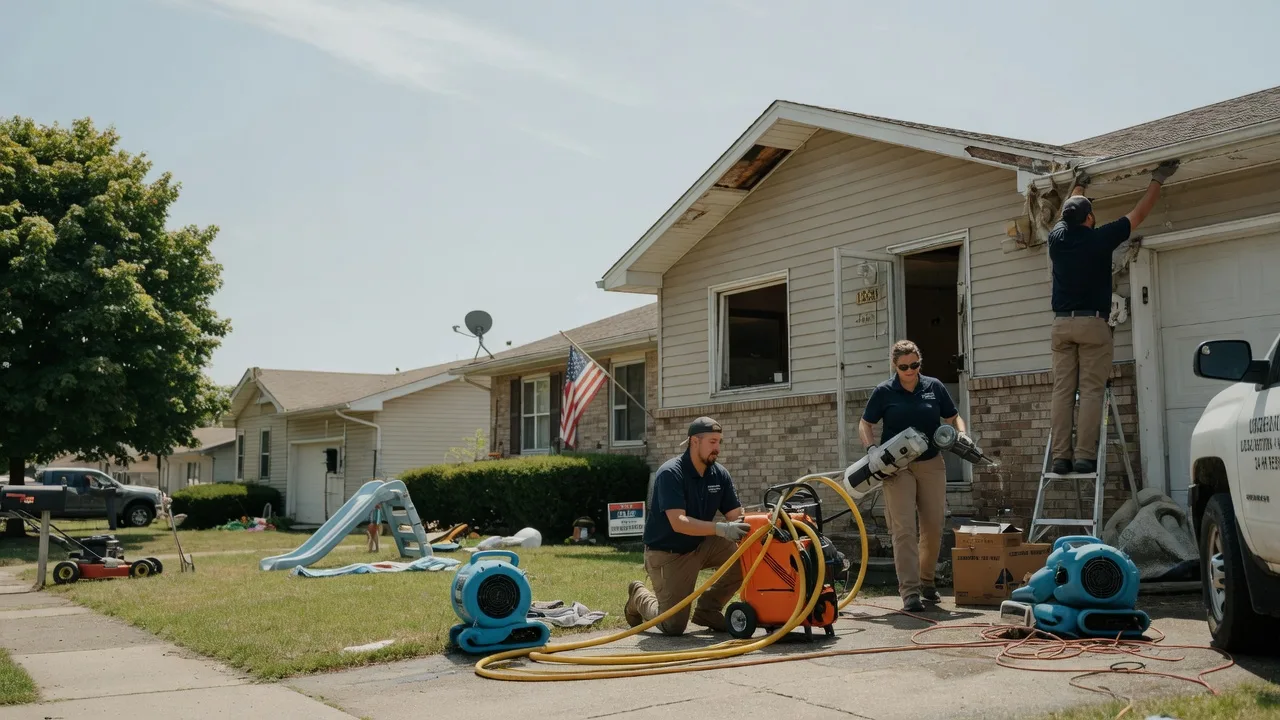 Water Damage Restoration in Belpre, KS near me